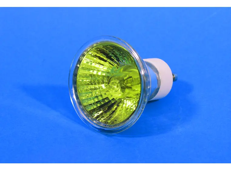 Omnilux GU-10 230V/50W 1500h 25° yellow 